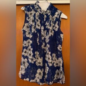 Elie Tahari Floral Blouse